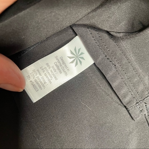 Athleta | Black And White Skirt Shorts Skort - Picture 5 of 6